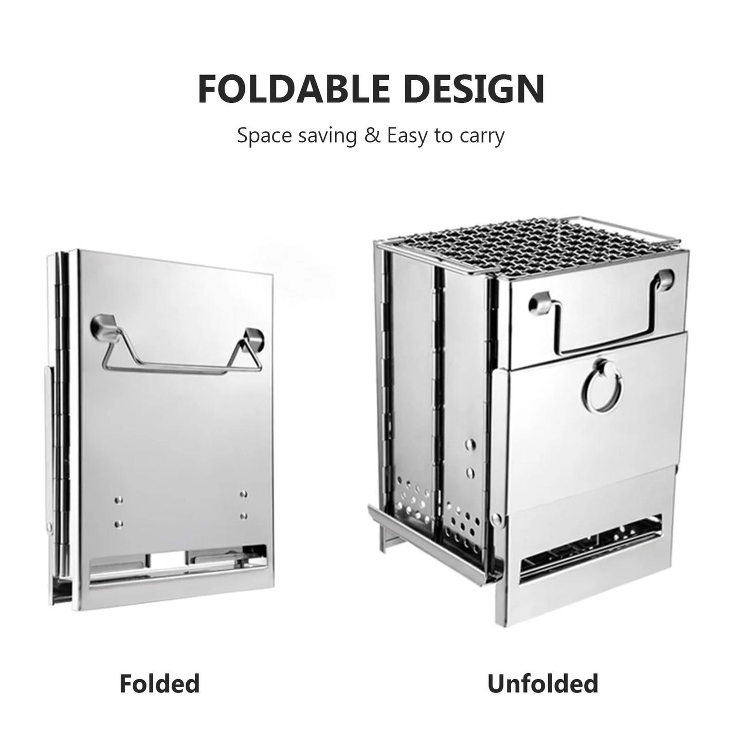 Réchaud d’Urgence Pliable